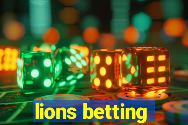 lions betting