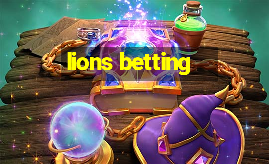 lions betting