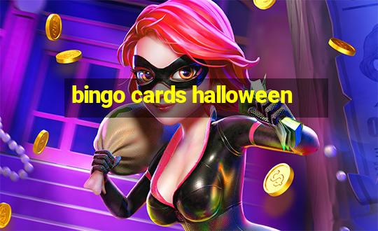 bingo cards halloween