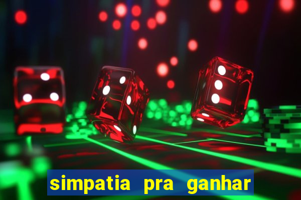 simpatia pra ganhar no bingo