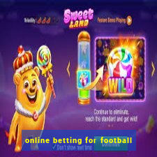 online betting for football