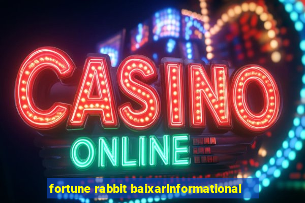 fortune rabbit baixarInformational