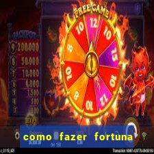 como fazer fortuna na internet