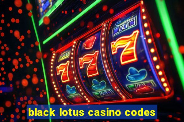 black lotus casino codes