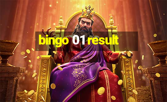 bingo 01 result