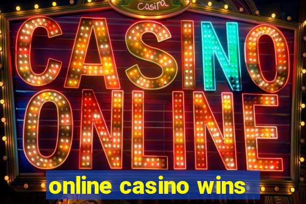 online casino wins