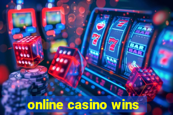 online casino wins