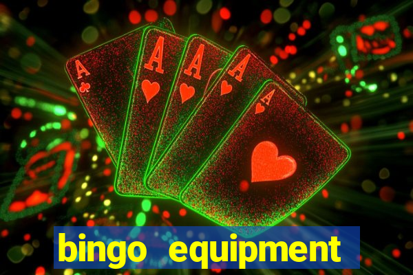 bingo equipment rental near me