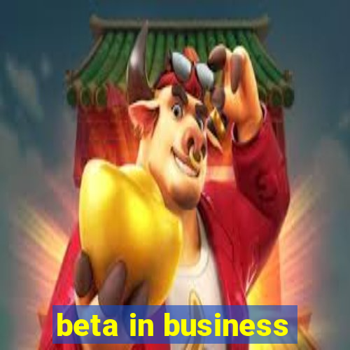 beta in business