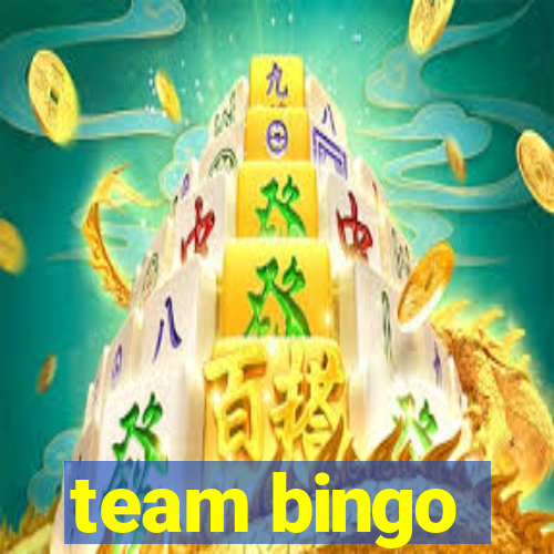 team bingo