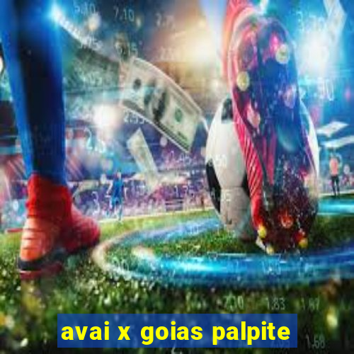 avai x goias palpite