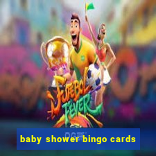 baby shower bingo cards