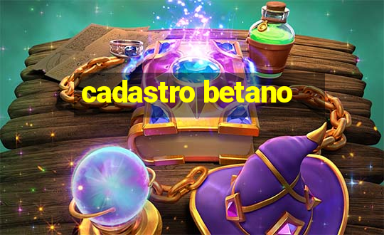 cadastro betano