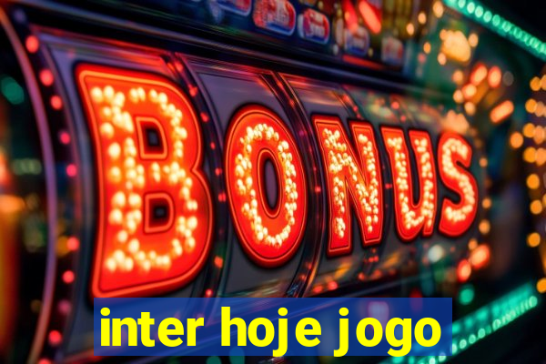 inter hoje jogo