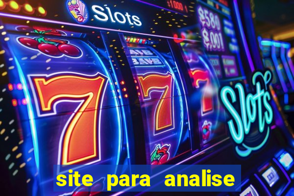 site para analise de jogos de futebol