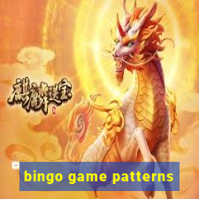 bingo game patterns