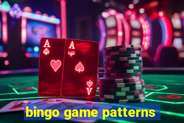 bingo game patterns