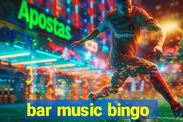 bar music bingo