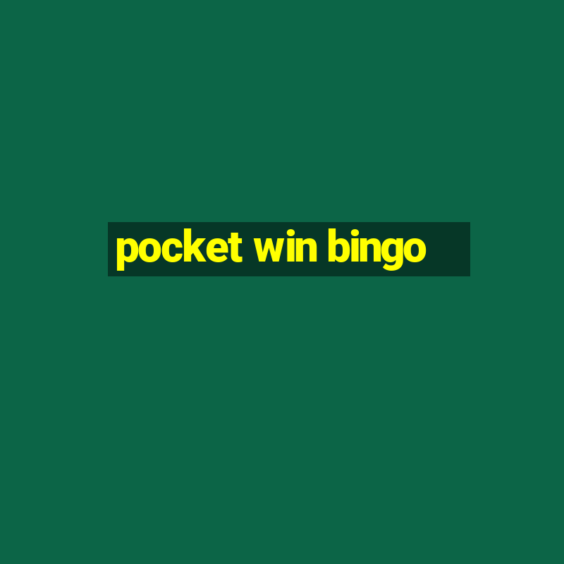 pocket win bingo