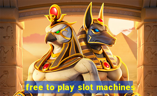 free to play slot machines