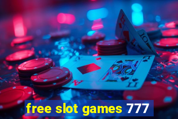 free slot games 777