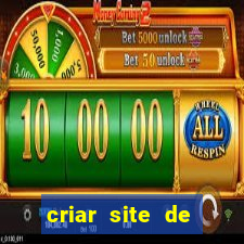 criar site de jogos online