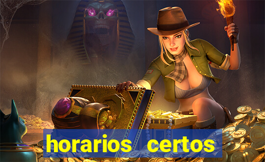 horarios certos para jogar fortune tiger