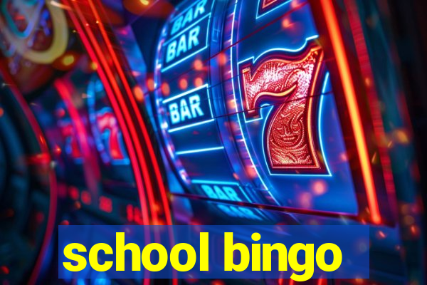 school bingo