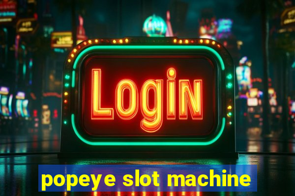 popeye slot machine