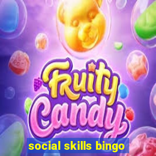 social skills bingo