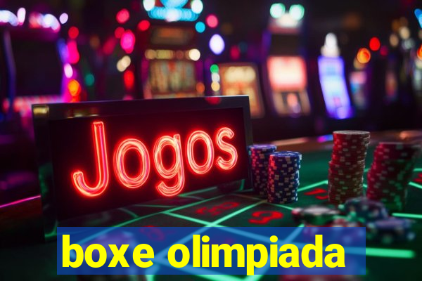 boxe olimpiada