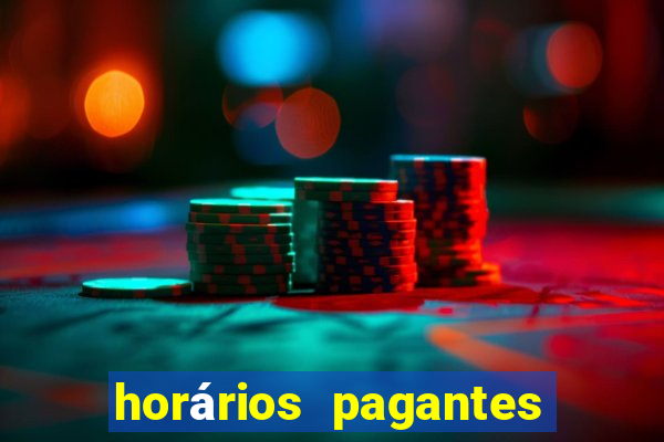 horários pagantes fortune rabbit hoje