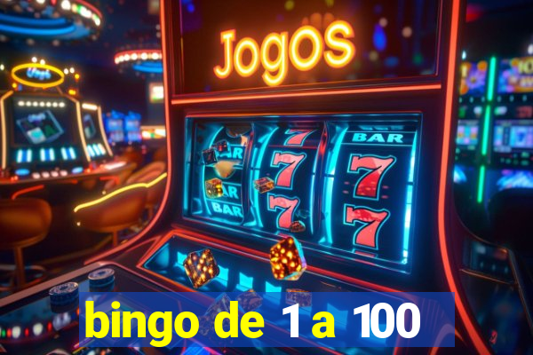 bingo de 1 a 100