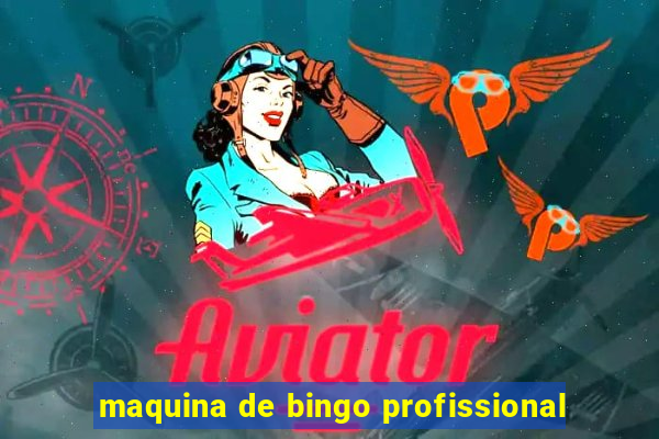 maquina de bingo profissional