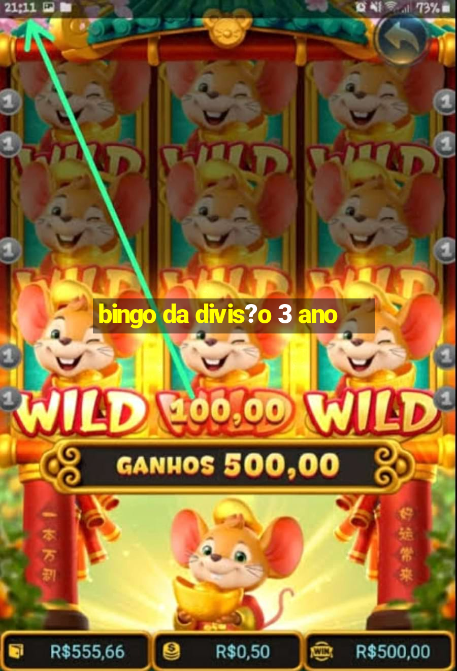 bingo da divis?o 3 ano