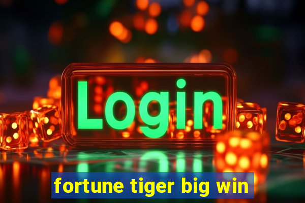 fortune tiger big win