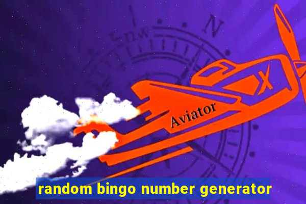 random bingo number generator