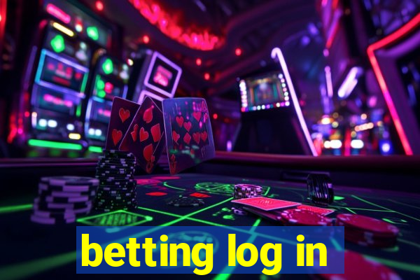 betting log in