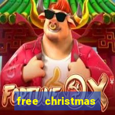 free christmas bingo cards