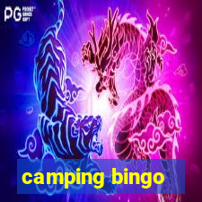 camping bingo