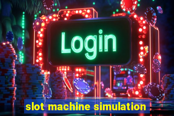 slot machine simulation