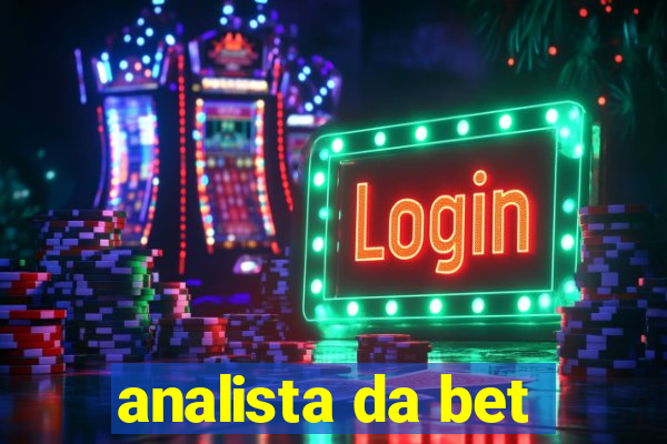 analista da bet