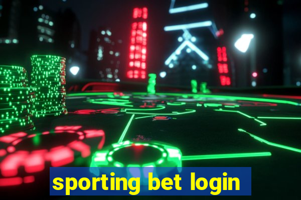 sporting bet login