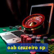 oab cruzeiro sp