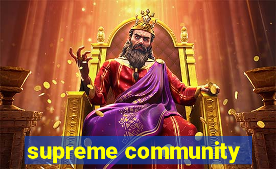 supreme community