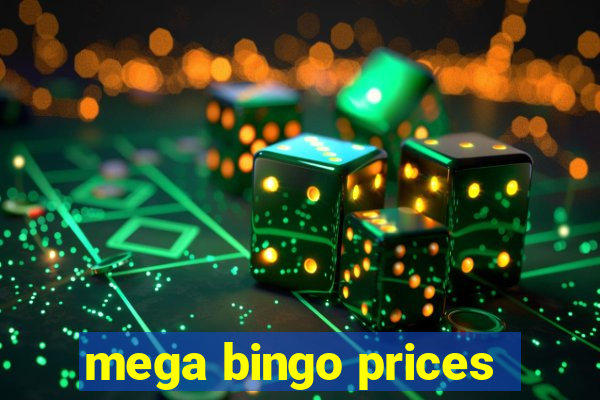 mega bingo prices