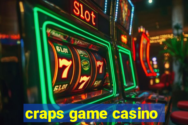 craps game casino