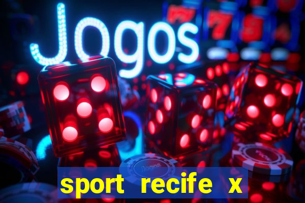 sport recife x fortaleza palpites