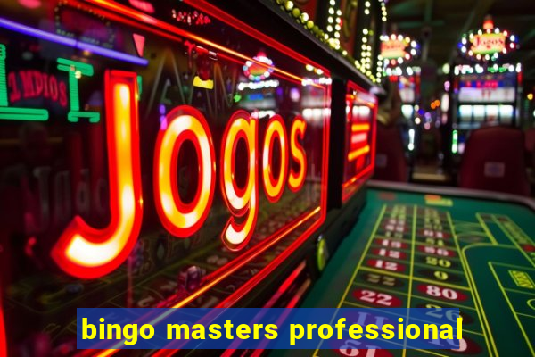 bingo masters professional