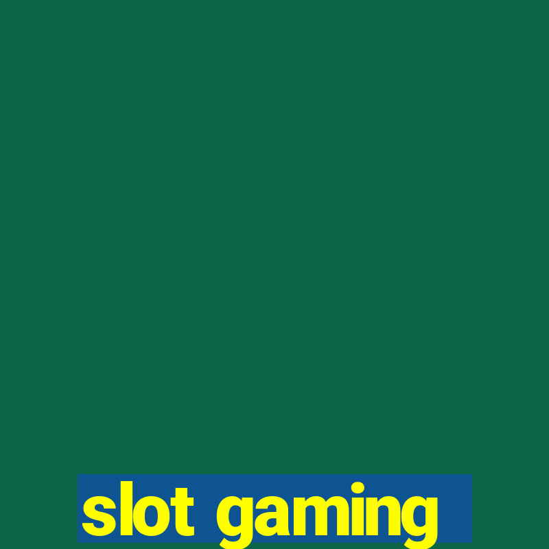 slot gaming